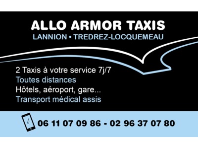 ALLO ARMOR TAXIS à Trédrez Locquémeau et Lannion